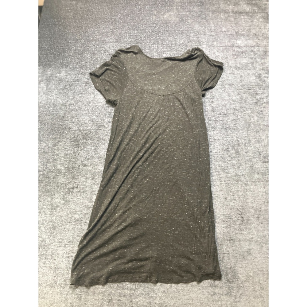 Chelsea &‎ Theodore A Line Dress Womens Medium Green Short Sleeve Round Neck